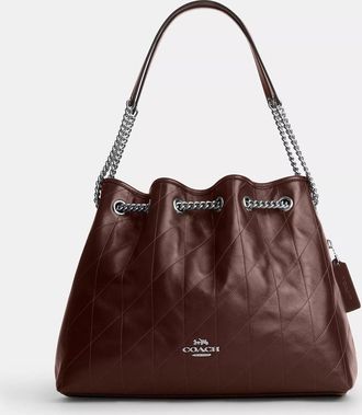 Coach Evelyn Shoulder Bag With Quilting