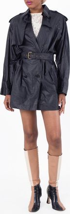 Isabel Marant Womens Franny Mid-Length Trench Coat, Brand Size 36 ( US Size 4 )