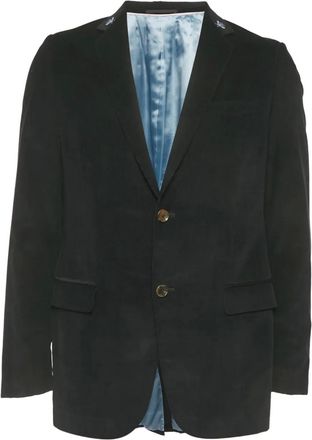 Gucci Blazer a coste con ricamo - Nero