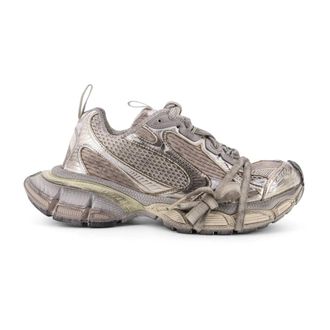 Balenciaga Sneakers, female, Multicolor, Size: 9 US Sneakers with Embossed Logo and Contrasting Details