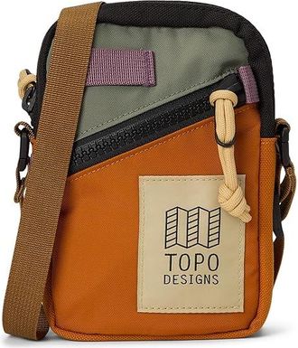 Topo Designs Mini Shoulder Bag Cross Body Handbags Beetle/Spice, Nylon