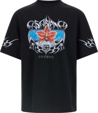 Casablanca Hombre, Camisetas, Negro, Talla: XL