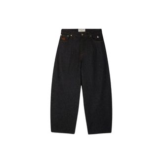 Walk In Paris Loose-fit Jeans, male, Black, Size: W30 Raw Denim Baloon Pants