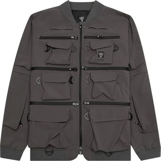 South2 West8 Giacca multi-tasche - Nero