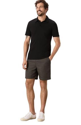 Pact Luxe Essential Slim Polo Made With Organic Cotton in Black at Nordstrom, Size Xx-Large