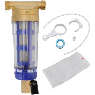 OEM Filtro De Agua Cicl&oacute;nico De Sedimentaci&oacute;n De 1/2 Pulgada, Retrolavado, Filtro De Agua Para Toda La Casa De Cobre Puro, Para Lavadoras -crezuo