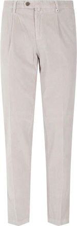 Myths pleated corduroy trousers - Neutrals
