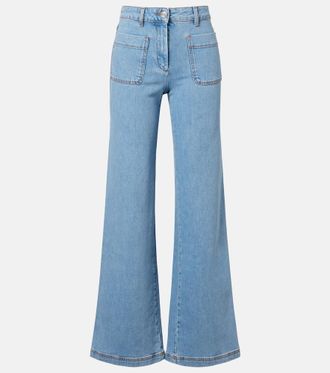 Etro Pegaso wide-leg jeans