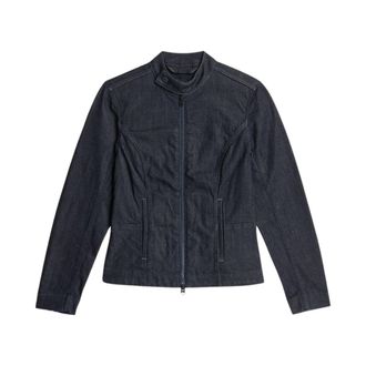 G-Star Moto Slim Overshirt - Dames - Spijkerjassen - Blauw - S - Katoen - Jassen