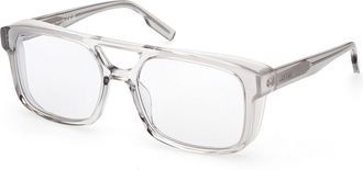 Ermenegildo Zegna EZ0209 20A Mens Sunglasses Clear Size 57