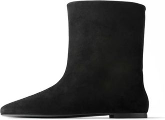 L37 Schoenen, Dames, Zwart, 40 EU, Leer, Belong to the Night Enkellaarsjes