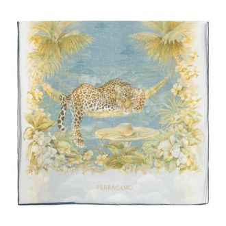 Ferragamo Donna, Accessori, Blu, Taglia unica, new