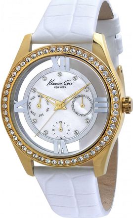 Kenneth Cole Womens IKC2793 Ladies Watch - White - One Size