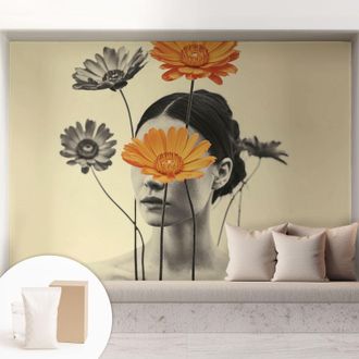 Tulup Carta Da Parati - Mural - Con Sala Da Pranzo - Camera Da Letto - Cameretta - Con Colla Gratuita Visione Surrealista 208x146 Cm