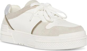 Madden Girl Womens Madden Kickss Sneakers White Round Toe Platform Shoes HTAT420