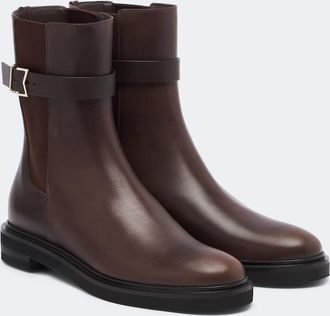 Max Mara Leather ankle boots