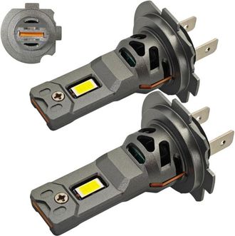 OEM Bombillas Led H7 9v-32v Canbus Csp 8000lm, Luz Blanca Intensa