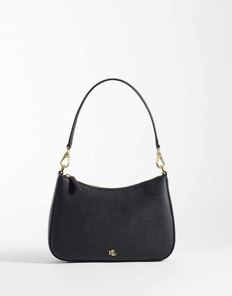 Ralph Lauren Danni - Borsa da spalla nera-Nero