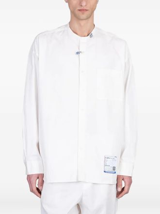 Miharayasuhiro cotton shirt - men - Cotton - 44 - White
