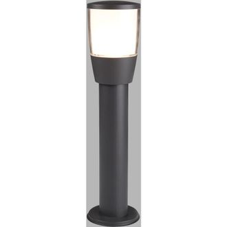 Searchlight Tucson - Paletto luminoso da esterno 1 luce piccolo grigio scuro IP44, attacco E27 - Searchlight