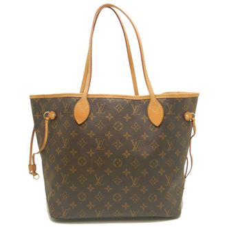 Louis Vuitton Brown Monogram Canvas Tote Bag (Pre-Owned)