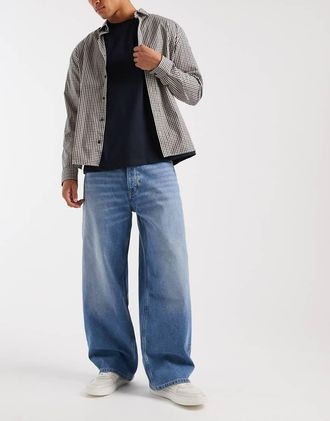 Tommy Jeans Theo - Jeans ampi blu lavaggio medio