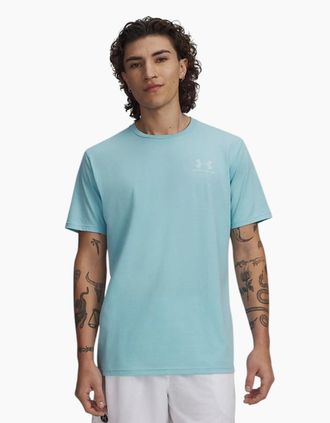 Under Armour Mens Under Armour Mens Sportstyle Chest Logo T-Shirt - Blue - Size: 36