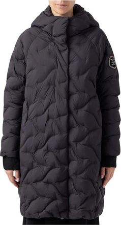 Ermanno Scervino Piumino con logo cristalli - Coats - Mujer - Negro - S