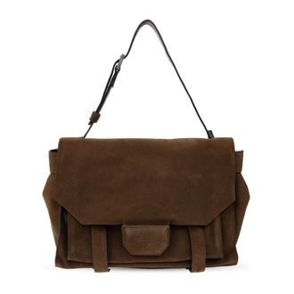 AllSaints Ursa Schoudertas - Dames - Tassen - Bruin - Maat: ONE Size Zijde