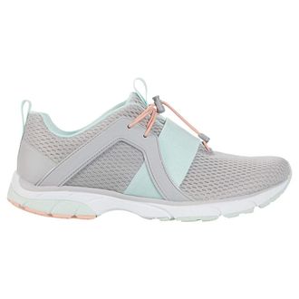 Vionic Drift Berlin Synthetic Textile Womens Lace Up Trainers - Grey Seafoam - Size:UK 5.5