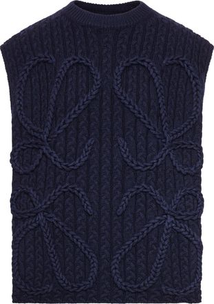 Loewe WOOL VEST - Loewe - Woman