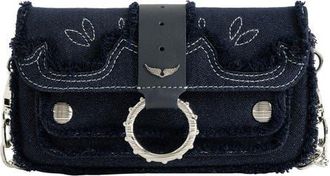 Zadig&Voltaire Kate Wallet on a Chain in Silent at Nordstrom