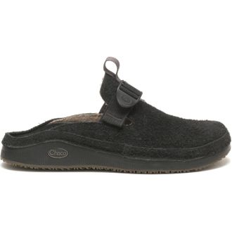 Chaco Mens Paonia Round Toe Shuv Clogs in Black - Size UK 8