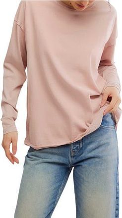 Free People Nina Long Sleeve T-Shirt in Cashmere at Nordstrom Rack, Size X-Small