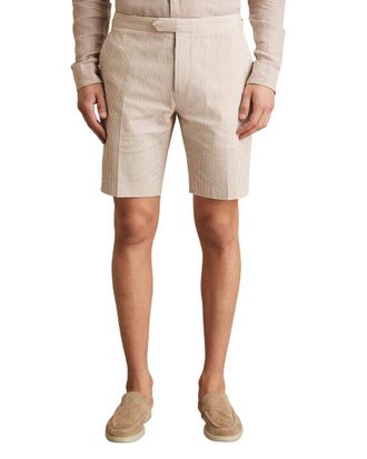 Reiss Seersucker Short