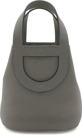 Herm&egrave;s Gray Taurillon Clemence Leather Swift Leather Tote Bag (Pre-Owned)
