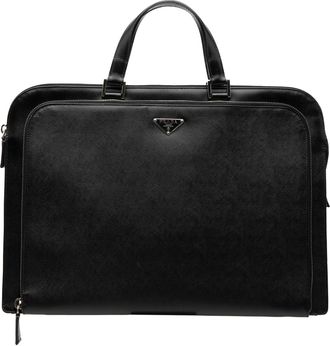Prada Black Saffiano Business Bag