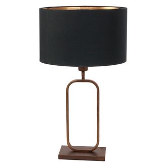 Steinhauer L&aacute;mpara De Mesa - Bronce - Stang - Lino Metal - L&aacute;mpara De Noche
