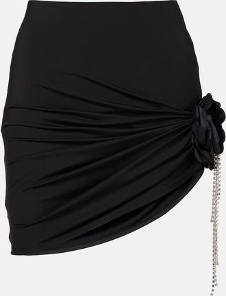 Area Minigonna in jersey con decorazioni