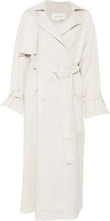 Viktoria Chan Double-breasted Belted Trench Coat