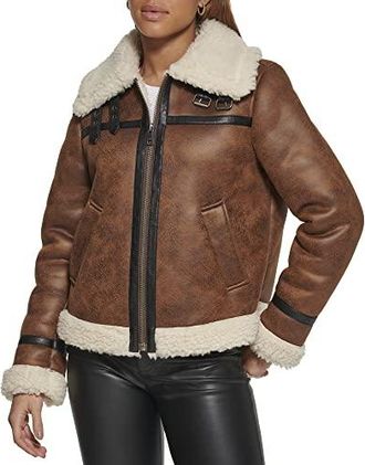 Levi's shearling ranch coat on sale