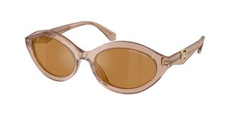 Michael Kors MK2257U CARLAZZO 34016H Womens Sunglasses Brown Size 55