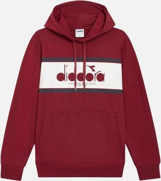 Diadora Mens Diadora Empire Red Logo Hoodie - Size: 40