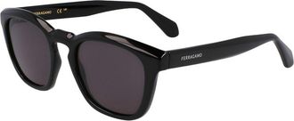 Ferragamo Ferragamo Mens Logo 50mm Sunglasses