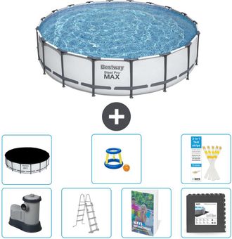 Bestway Piscina Bestway Steel Pro Max Redonda - 549x122 Cm - 8-piezas S525