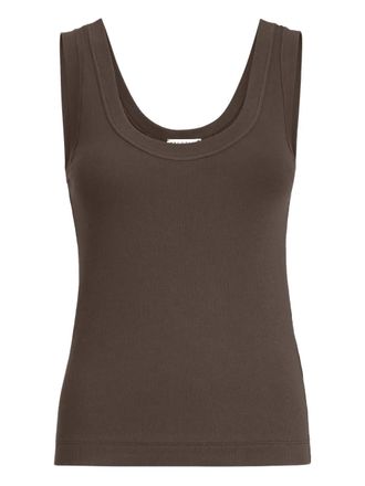 Brunello Cucinelli ribbed top - Bruin