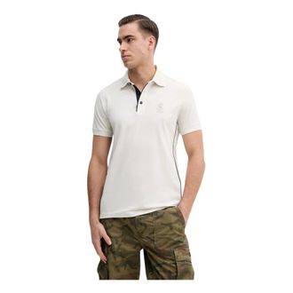 Aeronautica Polo Shirt - Heren - Polos - Beige - L - Katoen - Tops