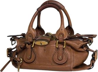 Chlo&eacute; Pre-owned Handbags, female, Brown, Size: ONE SIZE Pre-owned Handbag