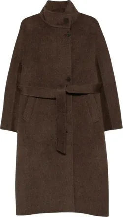 Arma Bodhi Riemjas - Dames - Mantels - Bruin - Maat: M Zijde