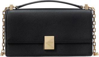 Kate Spade New York deco pebble leather convertible crossbody bag in Black at Nordstrom